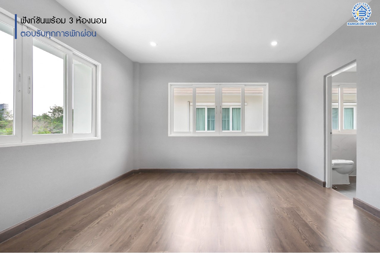 บ้านมือสองตกแต่งใหม่ ม.คาซ่าแกรนด์ ชัยพฤกษ์-แจ้งวัฒนะ แบรนด์ Q.House หลังใหญ่ เนื้อที่ 72 ตร.ว. ฟังก์ชันจัดเต็ม 3 ห้องนอน 4 ห้องน้ำ 1 ห้องแม่บ้าน 2 ที่จอดรถ ตอบโจทย์ทุกการเดินทาง บนทำเลใกล้เซ็นทรัลฯ และจุดขึ้นทางด่วน "แจ้งวัฒนะ" และรถไฟฟ้าสายสีชมพู...